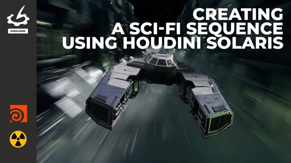 Houdini Solaris与USD全流程：创建电影级科幻VFX序列的6小时专业指南