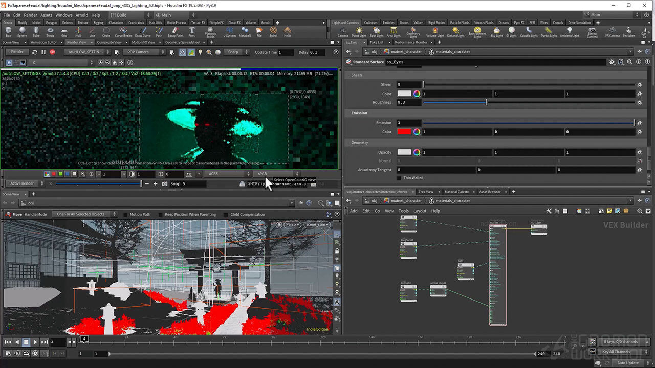 影视级照明与合成入门:Houdini & Nuke专业工作流深度解析 5 影视级照明与合成入门:Houdini & Nuke专业工作流深度解析