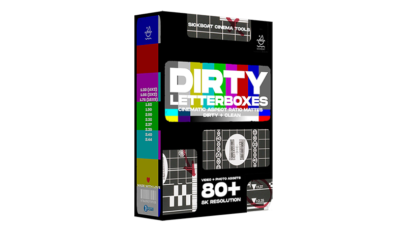 110+ 电影级宽高比8K遮罩，轻松赋予视频真实电影质感