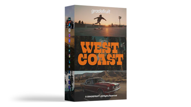 West Coast色彩分级包：一键为视频和照片注入阳光海岸氛围的专业LUTs