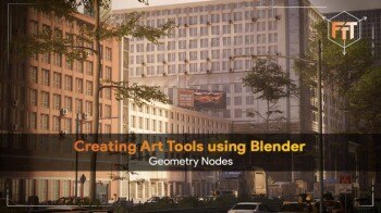 Blender 几何节点到 UE5 的程序化环境制作全流程教程（中文字幕）