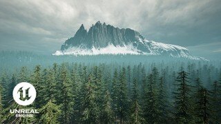 终极Unreal Engine 5.7环境设计大师课：从零打造 60 帧电影级北欧森林开放世界（含中文字幕）