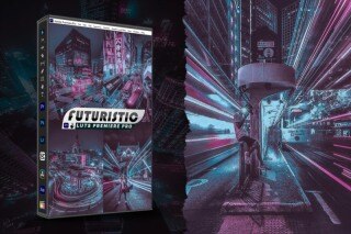 12款未来科技风色调预设 Futuristic Mood Presets – luts Video Premiere Pro