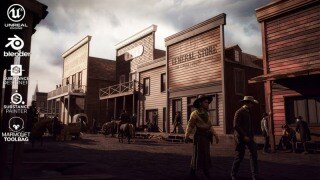 UE5 & Blender 游戏环境创作深度教程 Full Environment Creation in UE5 & Blender