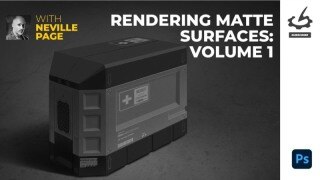 Photoshop 哑光表面渲染基础课 Rendering Matte Surfaces: Volume 1