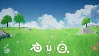 UE5 风格化场景制作大师课｜Blender+UE5 打造唯美卡通景观（中文字幕）