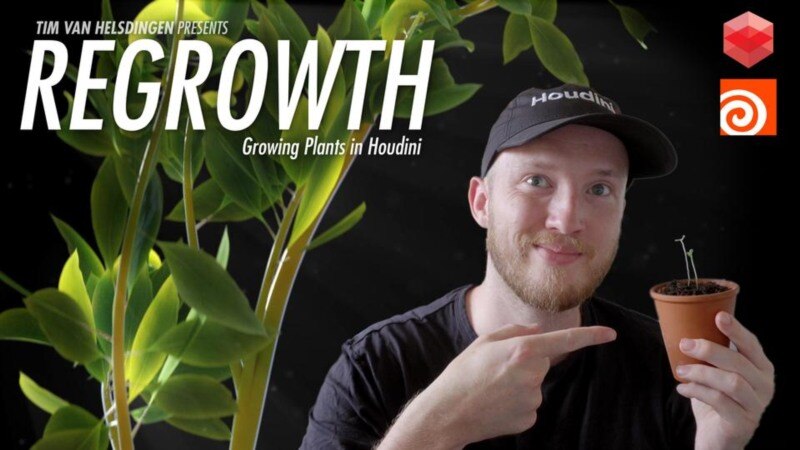 Houdini 植物生长动画大师课｜从 0 搭建影视级植物生长特效全流程（中文字幕） - GFXHUB