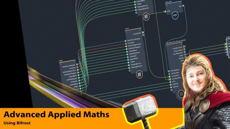 Maya Bifrost 高级应用数学｜打造工业级自定义节点，精通程序化绑定核心算法（中文字幕） - GFXHUB