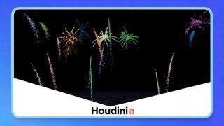 Houdini 粒子系统入门｜零基础到实战 13 小时吃透 POPNET 核心与特效制作（中文字幕）