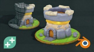Blender 纹理绘制实战课｜精通手绘风格纹理 打造游戏级卡通化 3D 模型（中文字幕）