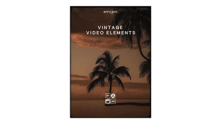 复古视频叠加素材包 4K 怀旧胶片效果视觉特效视频素材 Vintage Video Elements