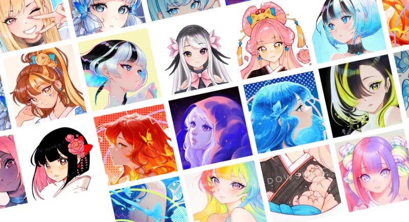 萌系漫画少女绘画教程｜零基础一步步画可爱 Manga 角色（中文字幕） - GFXHUB