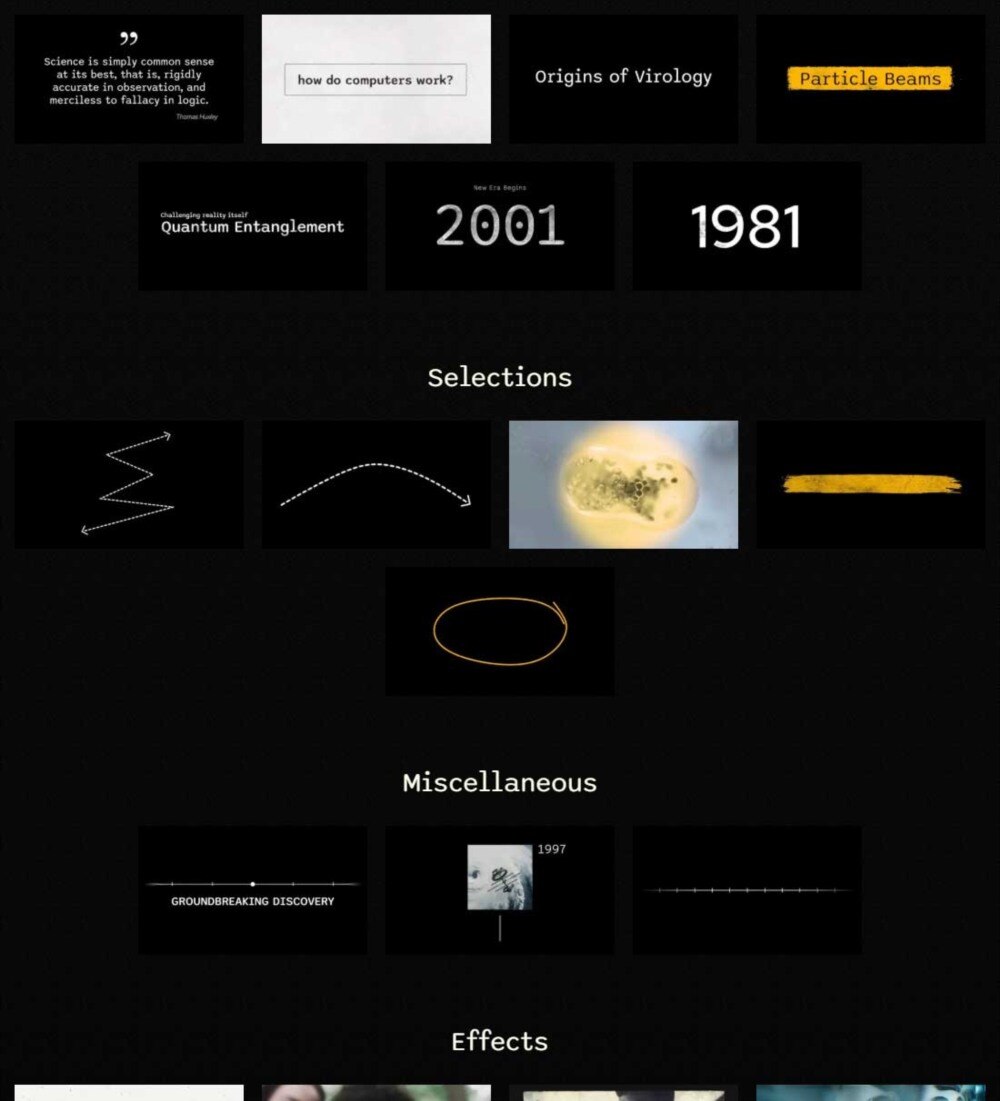 88款FCPX专业信息图表模板 · 教育者终极视频工具包 MotionVFX mScience - GFXHUB