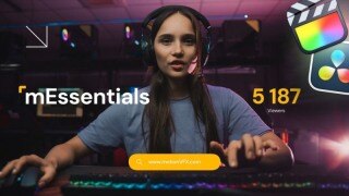 FCPX模板-65个短视频文字标题转场效果包装动画· 横竖屏双模 mEssentials