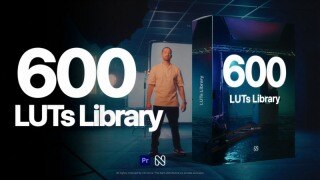 600 款全场景电影级视频照片调色 LUT 合集 LUTs Color Presets for Premiere Pro