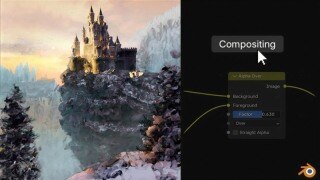 Blender 图层场景与合成精通教程：高效优化后期工作流（中文字幕）