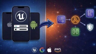 UE 登录系统实战：Google / 苹果登录 + AWS 云端认证全教程（中文字幕）