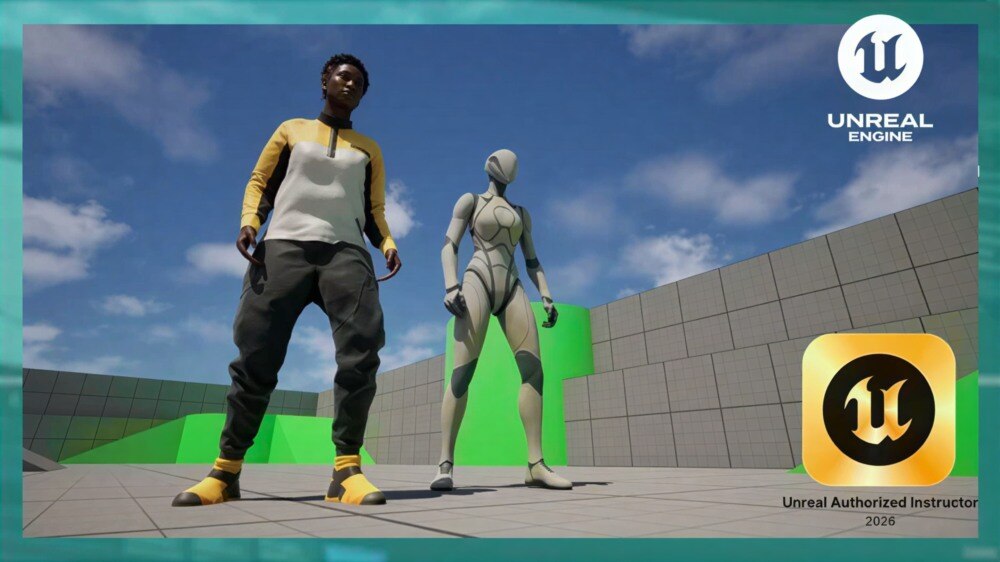 Unreal Engine 5.7 可操控元人类角色完全指南：原理 + 实战（中文字幕） - GFXHUB