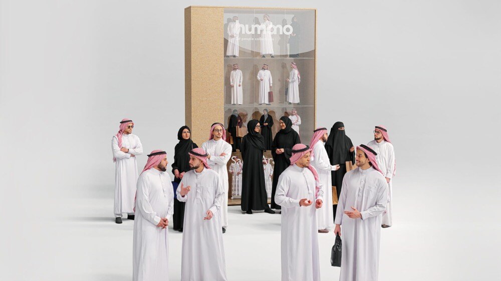 2402 Saudi Arabia Standing 沙特阿拉伯人物 3D 模型合集 - GFXHUB