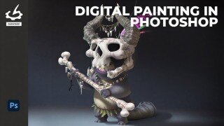 Photoshop 数字绘画全攻略：工具・技巧・工作流实战教程（中文字幕）
