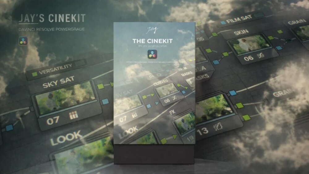 JAYs CineKit｜DaVinci Resolve 专业电影感调色节点系统（PowerGrade） - GFXHUB
