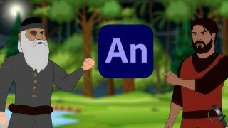 Adobe Animate 2D卡通动画从基础到高级实战教程（中文字幕）