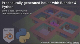 Blender+Python 程序化建筑生成教程｜Godot 引擎导出实战