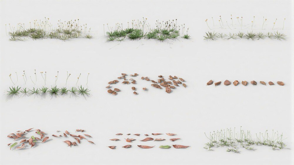 Graswald植被资源库 + Gscatter散射插件下载 |（支持Blender / UE5 / C4D  / Max） - GFXHUB