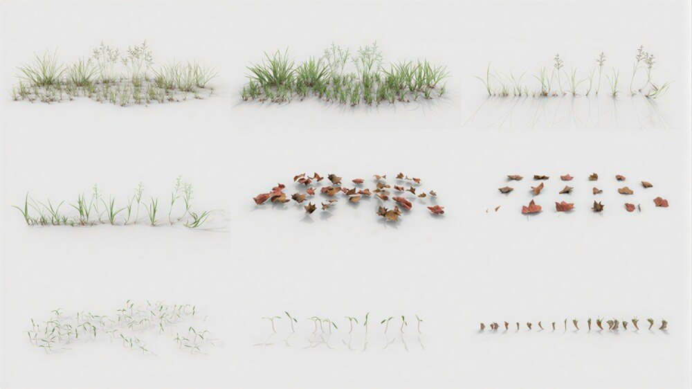 Graswald植被资源库 + Gscatter散射插件下载 |（支持Blender / UE5 / C4D  / Max） - GFXHUB