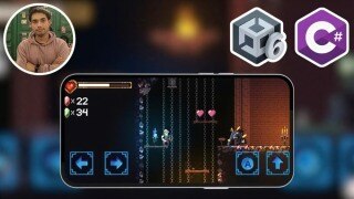 Unity 6 C# 游戏开发完整教程｜零基础到中级 3 款 2D 游戏全攻略