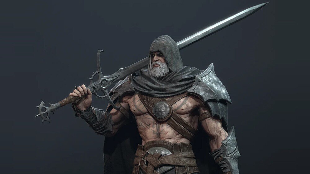 Dark Warrior 暗黑战士 Blender 角色建模全流程教程 含工程文件 - GFXHUB